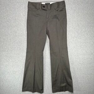 Banana Republic Martin Fit Womens Gray Pinpoint Dress Pants Size 10 NEW